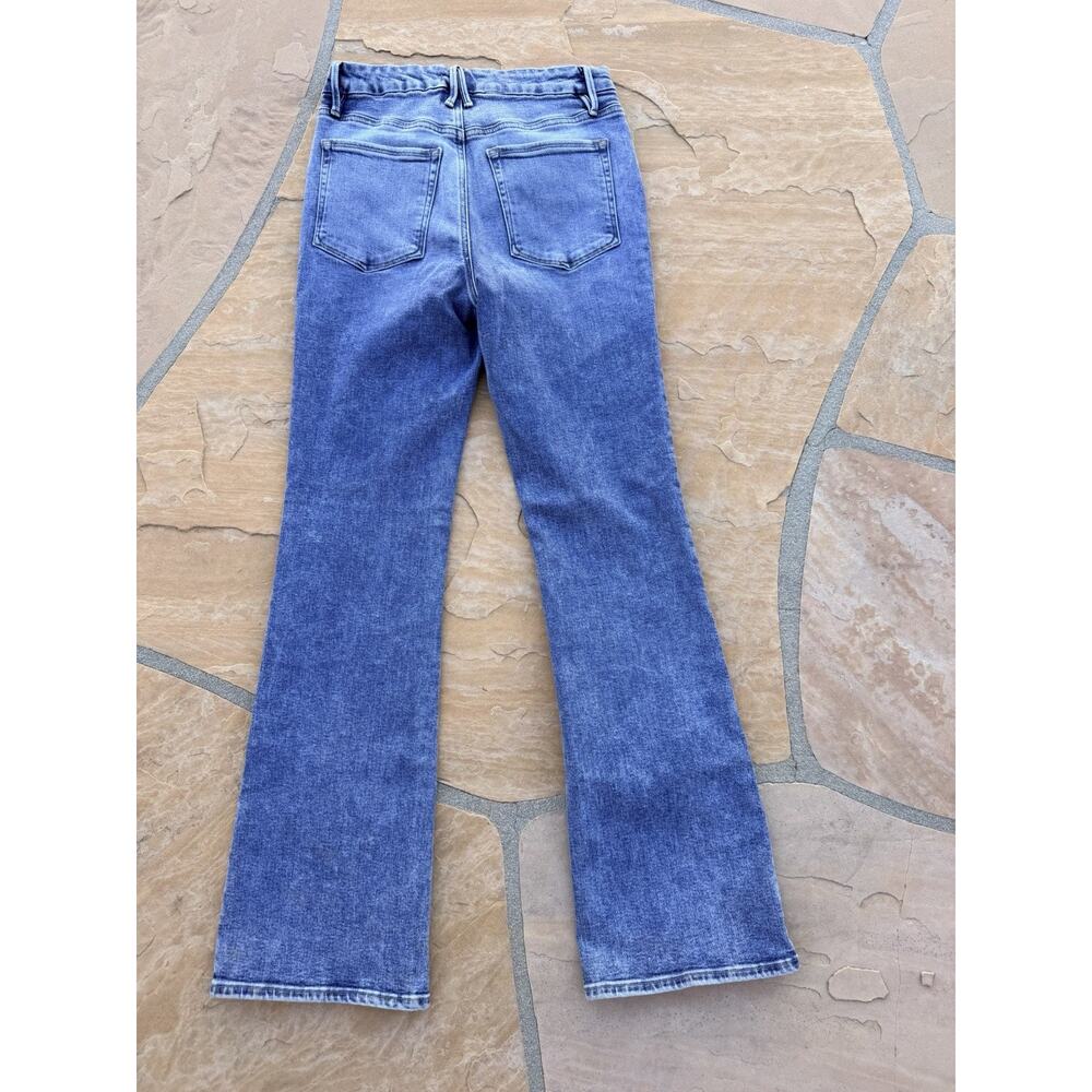 Good American Soft Tech Good Classic Bootcut Jeans Size 8 AS - Picture 6 of 6